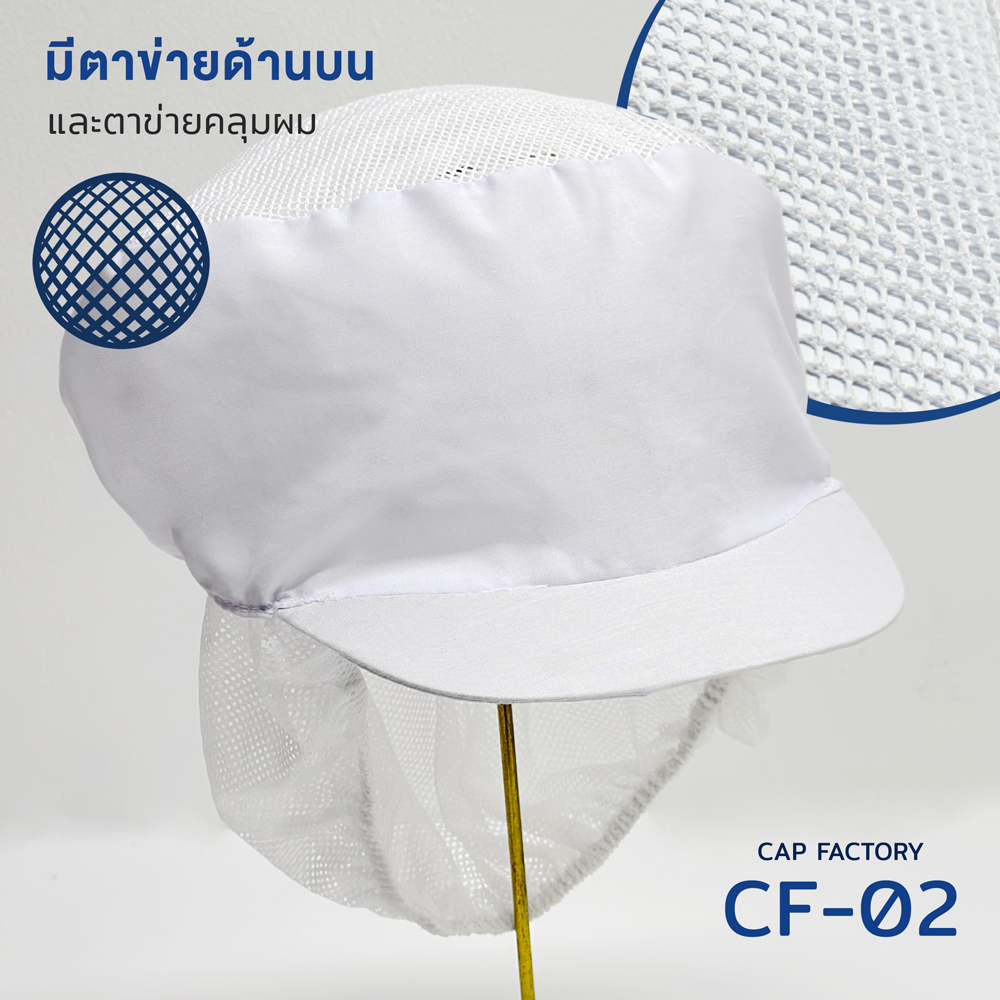 CF-02 : หมวกโรงงาน